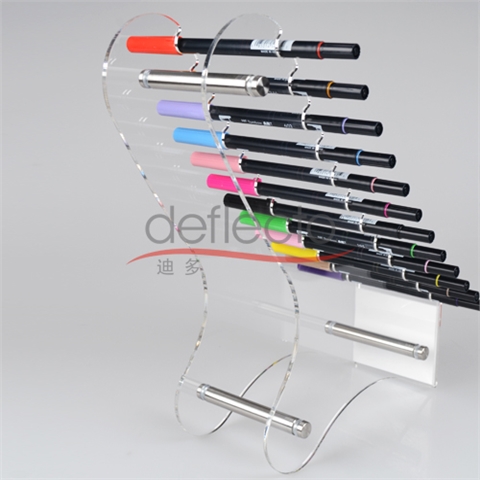 迪多-有机玻璃笔架展示架